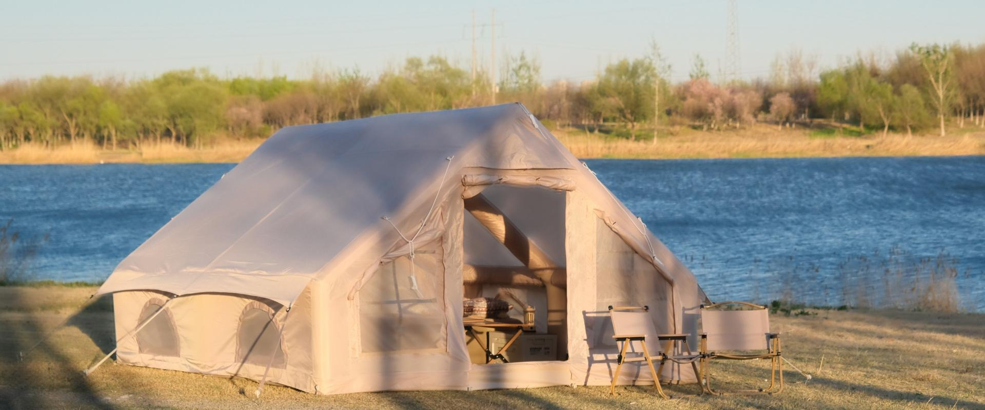 เต็นท์ตั้งแคมป์แบบเป่าลม